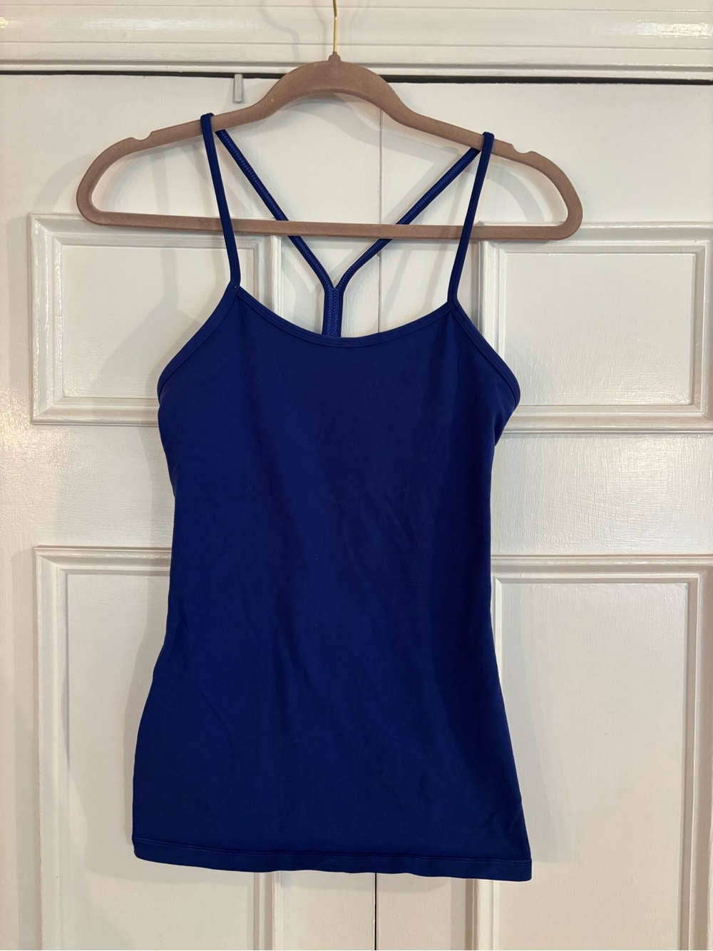 Lululemon Power Y Tank Top Blue Size 4